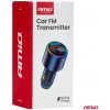 AMIO FM vysielač 1xUSB-A 1xUSB-C 12/24V AMIO FM vysielač 1xUSB-A 1xUSB-C 12/24V