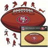 SAN FRANCISCO 49ERS Drevené puzzle San Francisco 49ers, lopta, 150 ks SAN FRANCISCO 49ERS Drevené puzzle San Francisco 49ers, lopta, 150 ks