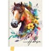 Pamätník Junior čistý so zámkom - Horse 80 listový Pamätník Junior čistý so zámkom - Horse 80 listový