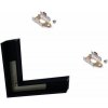 PremiumLED Profil led SLIM8 rohový uholník čierny PremiumLED Profil led SLIM8 rohový uholník čierny