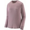 Dámske tričko PATAGONIA W L/S CAP COOL MERINO BLEND GRAPHIC SHRT veľkosť L Dámske tričko PATAGONIA W L/S CAP COOL MERINO BLEND GRAPHIC SHRT veľkosť L