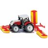 Siku Blister - traktor Steyr sa sekacími nástavcami Siku Blister - traktor Steyr sa sekacími nástavcami