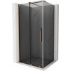 MEXEN/S - Velár sprchovací kút, posuvné dvere 130 x 90, grafit, ružové zlato 871-130-090-41-60 MEXEN/S - Velár sprchovací kút, posuvné dvere 130 x 90, grafit, ružové zlato 871-130-090-41-60