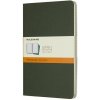Moleskine Zošity Cahier A5, linajkový, 3 ks, tmavo zelené Moleskine Zošity Cahier A5, linajkový, 3 ks, tmavo zelené