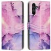 Peňaženkové kožené puzdro Marble Pattern na Samsung Galaxy A25 5G - Fialová Peňaženkové kožené puzdro Marble Pattern na Samsung Galaxy A25 5G - Fialová