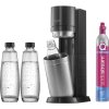 SodaStream DUO - čierna + 2 ks sklenené + 1 plastová fľaša, 1016813490