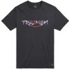 TRIUMPH tričko ORFORD jet black/union jack - 3XL TRIUMPH tričko ORFORD jet black/union jack - 3XL