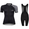 Force STREAM LADY čierny cyklistický dres + Force ACTION LADY čierne cyklokraťasy - XL Force STREAM LADY čierny cyklistický dres + Force ACTION LADY čierne cyklokraťasy - XL