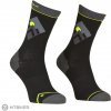 ORTOVOX Alpine Light Compression Mid ponožky, Black Raven 39/41