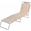 ST Leisure Equipment Lehátko PANAMA, béžové, 188x55x27 cm ST Leisure Equipment Lehátko PANAMA, béžové, 188x55x27 cm