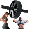 Jednoduché koliesko DrFit 18 cm x 30 cm, čierne Jednoduché koliesko DrFit 18 cm x 30 cm, čierne