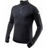 Devold Expedition Merino 235 Zip Neck pánsky rolák čierna