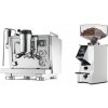 Rocket Espresso R NINE ONE + Eureka Mignon Specialita Smart, CR white Rocket Espresso R NINE ONE + Eureka Mignon Specialita Smart, CR white