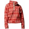 Columbia Helvetia™ II Printed Cropped Half Snap Women červená M Columbia Helvetia™ II Printed Cropped Half Snap Women červená M