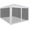 Párty stan so 4 sieťkovanými bočnými stenami 4x3 m Párty stan so 4 sieťkovanými bočnými stenami 4x3 m