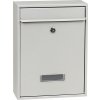 Poštová schránka BK.240.SM oceľová 260 x 350 x 80 mm strieborná matná Poštová schránka BK.240.SM oceľová 260 x 350 x 80 mm strieborná matná
