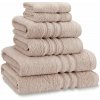 Béžové froté bavlnené uteráky a osušky v súprave 6 ks Zero Twist – Catherine Lansfield Béžové froté bavlnené uteráky a osušky v súprave 6 ks Zero Twist – Catherine Lansfield