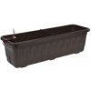 Plastkon Truhlík samozavlažovací FANTAZIE SMART 60x19x18 cm hnedý Plastkon Truhlík samozavlažovací FANTAZIE SMART 60x19x18 cm hnedý