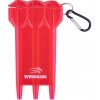Plastové puzdro na šípky Windson Casepet, červené