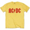 AC/DC Logo žltá AC/DC Logo žltá