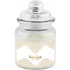 Bolsius Sviečka Zlatá čipka, Big Jar, vianočná, vanilka, 32 hod., 79x129 mm Bolsius Sviečka Zlatá čipka, Big Jar, vianočná, vanilka, 32 hod., 79x129 mm