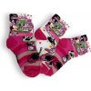 Dievčenské vysoké ponožky ružovej farby Minnie Mouse Ružová 27-30 Dievčenské vysoké ponožky ružovej farby Minnie Mouse Ružová 27-30