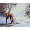 Diamondi Diamantové maľovanie - JELEŇ PIJE Z POTOKA V ZIME (D. RUSTY RUST) Rámovanie: vypnuté plátno na rám, Rozmer: 40x50 cm Diamondi Diamantové maľovanie - JELEŇ PIJE Z POTOKA V ZIME (D. RUSTY RUST) Rámovanie: vypnuté plátno na rám, Rozmer: 40x50 cm