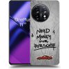 Picasee silikónový čierny obal pre OnePlus 11 5G - Grey Drift Picasee silikónový čierny obal pre OnePlus 11 5G - Grey Drift