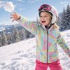 Detská fleecová mikina Reima Niksini tyrkysová/ružová 158 Detská fleecová mikina Reima Niksini tyrkysová/ružová 158