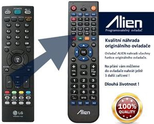 Diaľkový ovládač Alien LG AKB33871409