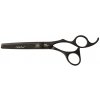 Olivia Garden SilkCut Shear Matt Black Edition T6-35BL profi efilační nůžky na vlasy