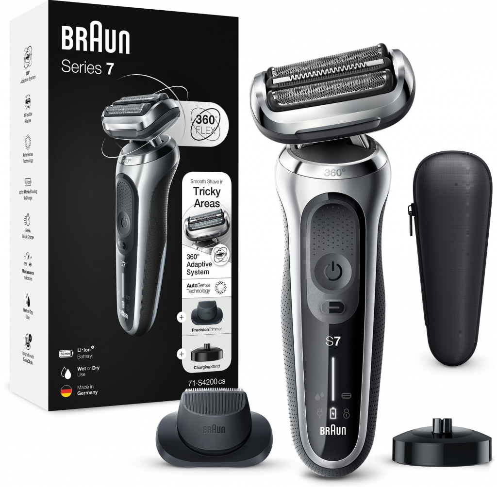 Braun Series 7 71-S4200cs Wet&Dry Silver