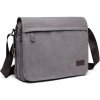 KONO pánska crossbody messenger taška šedá KONO pánska crossbody messenger taška šedá