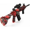 Sunny Blaster M416, pištoľ na vodné gélové pelety s príslušenstvom, červená M416red Sunny Blaster M416, pištoľ na vodné gélové pelety s príslušenstvom, červená M416red