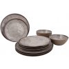 Sada riadov Bo-Camp Tableware Halo 12 pcs Farba: béžová Sada riadov Bo-Camp Tableware Halo 12 pcs Farba: béžová