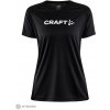 Craft CORE Unify Logo dámske tričko, čierna XXL Craft CORE Unify Logo dámske tričko, čierna XXL