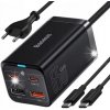Nabíjačka Baseus 65W GaN CCGP040101 3000 mA 5 V čierna Kábel Nabíjačka Baseus 65W GaN CCGP040101 3000 mA 5 V čierna Kábel