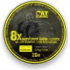 CATCARE Naväzcová Šnúrka Cano Leader Hooklink x8 20 m 0,80 mm 85 kg