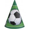 Párty papierová čiapka Futbal 8 ks-ihneď Párty papierová čiapka Futbal 8 ks-ihneď