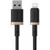 Baseus P10377801U01-00 USB/Lightning, 2.4A, 1m, černý, zlatý Baseus P10377801U01-00 USB/Lightning, 2.4A, 1m, černý, zlatý