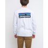 Patagonia M's L/S P-6 Logo Responsibili-Tee White S Patagonia M's L/S P-6 Logo Responsibili-Tee White S