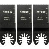 YATO YT-34685 Pílový list na ponor. rezy HCS pre multifunkcii, 34mm (drevo, plast), sada 3ks YATO YT-34685 Pílový list na ponor. rezy HCS pre multifunkcii, 34mm (drevo, plast), sada 3ks