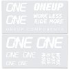 OneUp Components OneUp Decal Kit polep na riadítka - White OneUp Components OneUp Decal Kit polep na riadítka - White