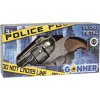 Gonher kovový policajný revolver 12 nábojov 123 6