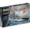 Revell Plastic ModelKit loď Battleship Bismarck 1:350