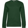 B&C Mikina B&C QUEEN Crew Neck, dámská COT01W01Q54003-bottle gree L Zelená lahvově B&C Mikina B&C QUEEN Crew Neck, dámská COT01W01Q54003-bottle gree L Zelená lahvově