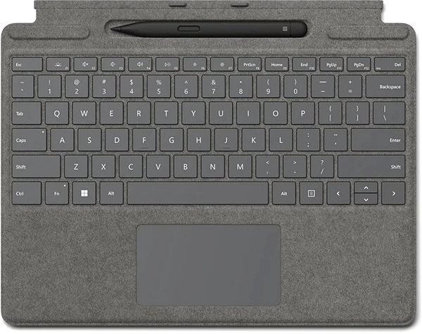 Microsoft Surface Pro X/Pro 8/Pro 9 Signature Keyboard + Pen Platinum 8X8-00067-CZSK