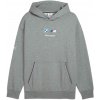 Pánska mikina Puma, BMW M MOTORSPORT ESSENTIALS+ HOODIE FLEECE Sivá,Biela XL Pánska mikina Puma, BMW M MOTORSPORT ESSENTIALS+ HOODIE FLEECE Sivá,Biela XL