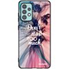 Picasee silikónový čierny obal pre Samsung Galaxy A72 A725F - Nemysli toľko Picasee silikónový čierny obal pre Samsung Galaxy A72 A725F - Nemysli toľko