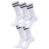 Double Stripe Socks 5-Pack white/black čierna | biela 35-38 Urban Classics 4065812632623 Double Stripe Socks 5-Pack white/black čierna | biela 35-38 Urban Classics 4065812632623